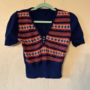 True Vintage 1970s Sweater